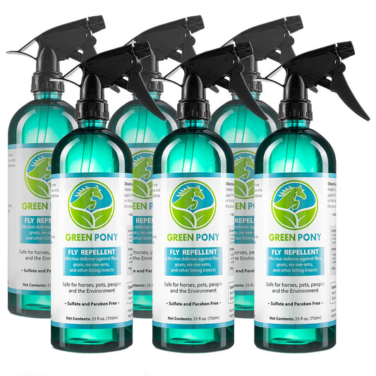 Green Pony Natural Fly Repellant - 6 Pack